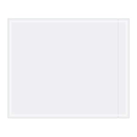 The Packaging Wholesalers Document Envelopes, 5-1/2"L x 4-1/2"W, Clear, 1000/Pack ENVPQ11